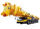 8 Segment Single Cylinder hydraulic mobile crane , QAY1200 All Terrian articulating crane