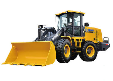 4 Wheel Drives LW300FV Earthmoving Machinery compact wheel loader Safe Driving Space