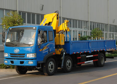 Commercial Knuckle Boom Truck Mounted Crane , 6300kg Weight for Lifting