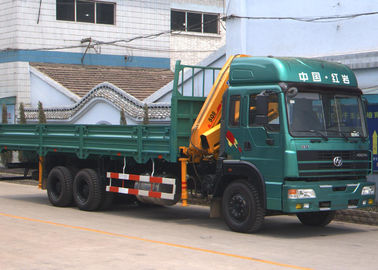 Durable 8T Knuckle Boom Truck Mounted Crane , 40 L/min Truck With Crane