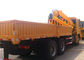 Durable  SQ8ZK3Q Cargo Folding Boom Truck Mounted Crane 8 Ton For Telecommunications facilities