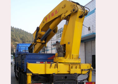 Durable Hydraulic Knuckle Boom Truck Mounted Crane , 16 Ton Truck Loader Crane