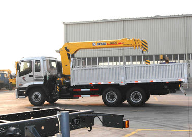 Durable Cargo Mobile Truck Loader Crane With 55 L/min Max Oil Flow