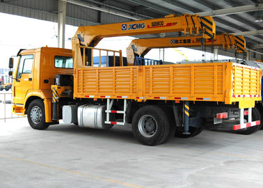 Durable Cargo Mobile Truck Loader Crane With 55 L/min Max Oil Flow