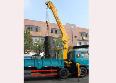 Move Effective  8 Ton Telescoping Boom Crane, Hydraulic Truck Mounted Crane for Sale