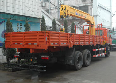 Durable 8 Ton Lifting Capacity Truck Loader Crane With Telescopic Boom