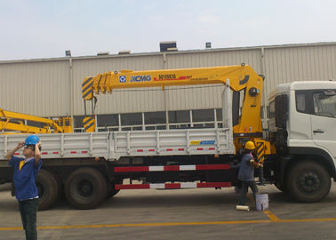 10T Hydraulic Boom Truck Crane For Lifting And Transporting