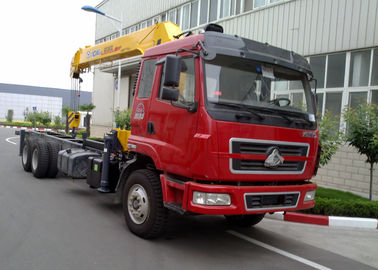 Durable Transportation 12 Ton Cargo Crane Truck, Telescopic Boom Truck Mounted Crane