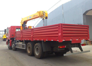 Durable Transportation 12 Ton Cargo Crane Truck, Telescopic Boom Truck Mounted Crane