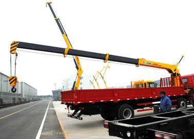 Durable Transportation 12 Ton Cargo Crane Truck, Telescopic Boom Truck Mounted Crane