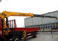 Durable Transportation 12 Ton Cargo Crane Truck, Telescopic Boom Truck Mounted Crane