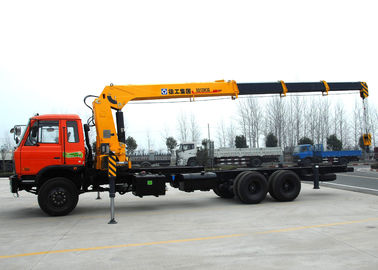 Durable Transportation 12 Ton Cargo Crane Truck, Telescopic Boom Truck Mounted Crane