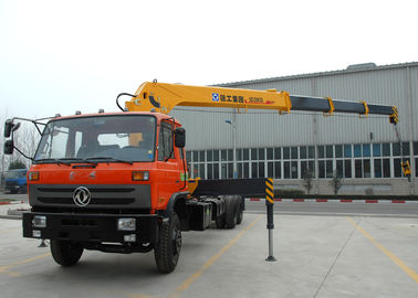 Durable Transportation 12 Ton Cargo Crane Truck, Telescopic Boom Truck Mounted Crane