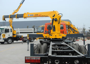 Durable Transportation 12 Ton Cargo Crane Truck, Telescopic Boom Truck Mounted Crane