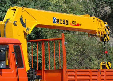 Durable XCMG 12 Ton Loader Boom Truck Crane , 14.5m Lifting Height