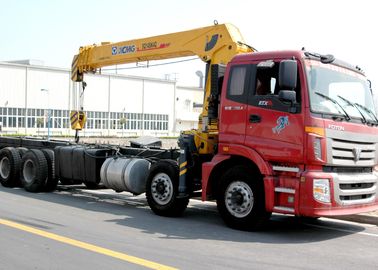 Durable Fast Response Boom Truck Loader Crane , Telescopic Boom Crane