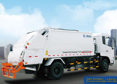 Self Compress Rear Loader Garbage Truck