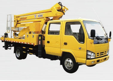 Construction Truck Mounted Lift , 23.2m Vehicle Mounted Boom Lift