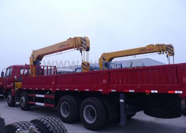 Durable XCMG 12 Ton Loader Boom Truck Crane , 14.5m Lifting Height