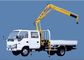 XCMG SQ1ZK2 Knuckle Boom Truck Mounted Crane , 1400kg Wire Rope Raise for Sales