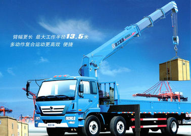 10T Hydraulic Boom Truck Crane For Lifting And Transporting