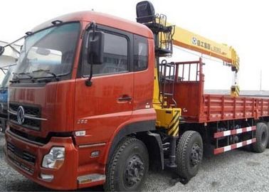 16 Ton Cargo Folding boom truck crane rental For Telecommunications facilities