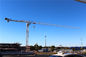 XGTT100 12 Tons FLAT TOP Luffing Construction Site Crane 60m
