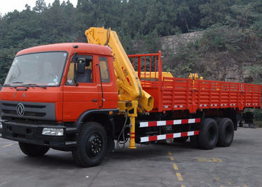 Commercial Knuckle Boom Truck Mounted Crane , 6300kg Weight for Lifting