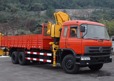 Commercial Knuckle Boom Truck Mounted Crane , 6300kg Weight for Lifting