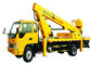 Efficient XZJ5082JGK Reaching Up And Over Machinery Truck Mounted Lift