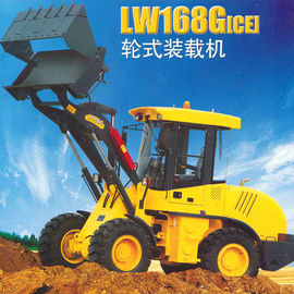 1.6Tons LW168G Mini Loader Heavy Earthmoving Machinery For Narrow Area