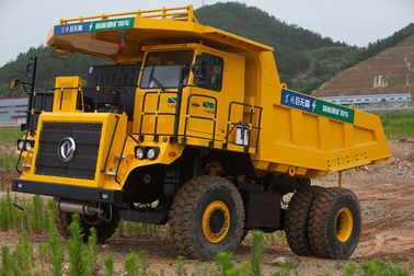 Hybrid Power Coal Unloading Equipment , 45 Ton Electric Mining Dump Truck