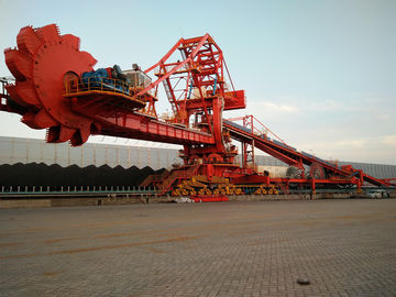 Single / Double Cantilever Bucket Material Handling Machine Bucket Wheel Reclaimer