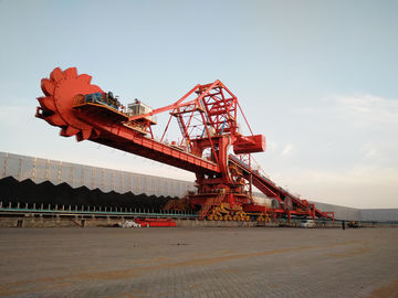 Single / Double Cantilever Bucket Material Handling Machine Bucket Wheel Reclaimer
