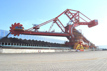 Single / Double Cantilever Bucket Material Handling Machine Bucket Wheel Reclaimer