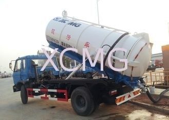 Vaccum Special Purpose Vehicles , 6.5L Septic Pump Truck For Irrigation / Drainage