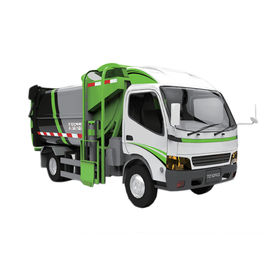 Side Loading Special Purpose Vehicles Compactor Kitchen Garbage Truck 6m³