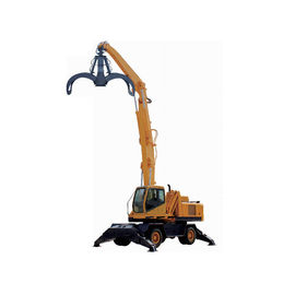 Wood Grab Machine WLYS25 Wheeled Material Handler Grab Crane