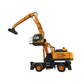 Electic Fuel Power Material Handling Wheeled Crane WLYS35 Grab Crane