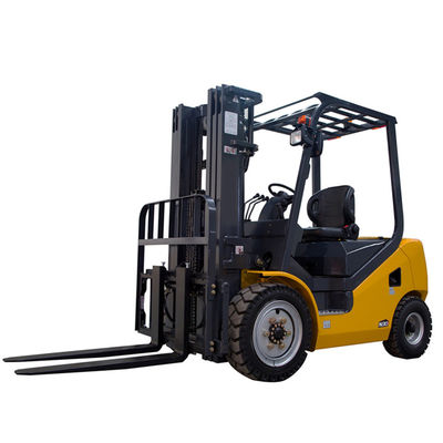 Pneumatic Tire 3 Ton Fd30t Diesel Forklift Truck For Lifting