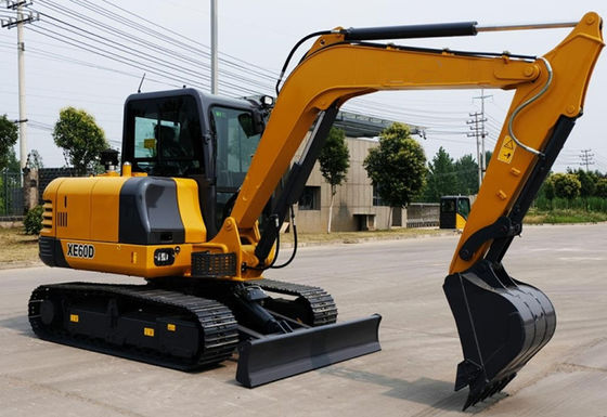 XE60 Excavator Engineering Vehicle Earthmoving Machinery Intelligent Operation