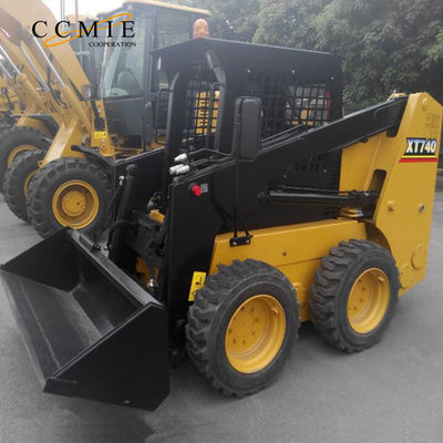 Mini All wheel drive XCMG power rent skid steer loader XT740 skid steering for Sale