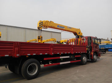 Hydraulic Telescopic Truck With Crane 16.5 Meters Lifting Height